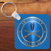 Infanterie Sleutelhanger (Voorkant)