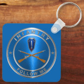 Infanterie Sleutelhanger (Achterkant)