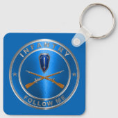 Infanterie Sleutelhanger (Achterkant)