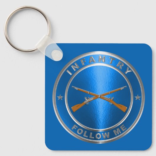 Infanterie Sleutelhanger (Voorkant)