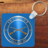 Infanterie Sleutelhanger (Achterkant)