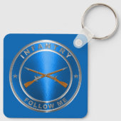 Infanterie Sleutelhanger (Achterkant)
