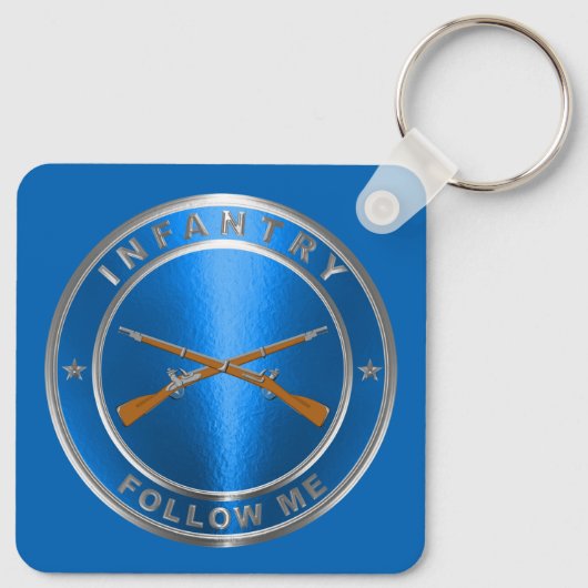 Infanterie Sleutelhanger (Achterkant)