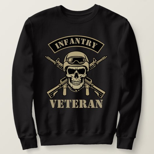 Infanterie Veteraan Trui (Design voorkant)