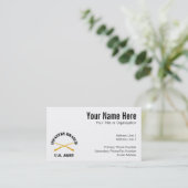 Infanterieafdeling Visitekaartje (Staand voorkant)