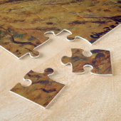 Infanteriebewaking op de rivier de Monet Fine Art Legpuzzel (Zijkant)