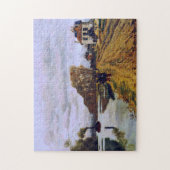 Infanteriebewaking op de rivier de Monet Fine Art Legpuzzel (Verticaal)