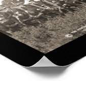 InfanterieCamp Canton OH Foto 1917 Poster (Hoek)