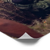 Infanterieplatform in Operatie Oregon Vietnam Poster (Hoek)