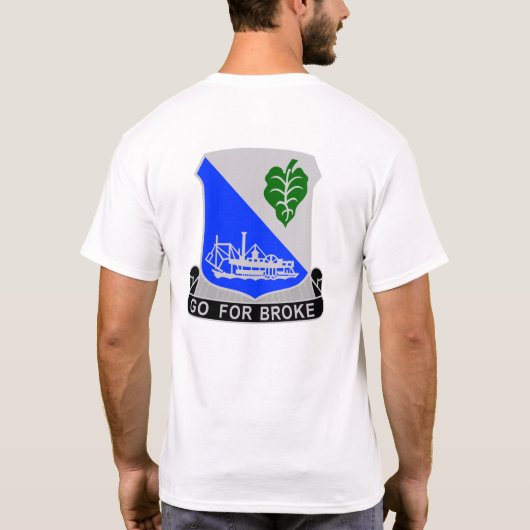 Infanterieregeling T-shirt (Achterkant)