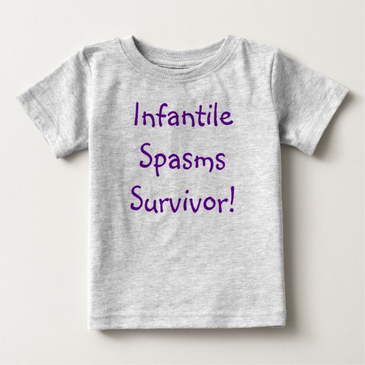 Infantile Spasms Survivor! (Voorkant)