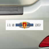 INFANTRY 11B 25TH ID BUMPERSTICKER (Op auto)
