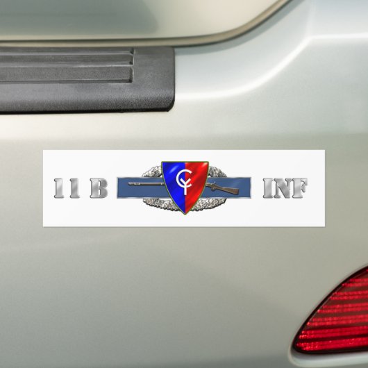 INFANTRY 11B 38TH ID BUMPERSTICKER (Op auto)
