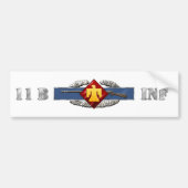 INFANTRY 11B 45th Infantry Brigade Combat Team Bumpersticker (Voorkant)