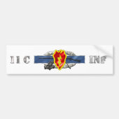 INFANTRY 11C 25TH ID BUMPERSTICKER (Voorkant)
