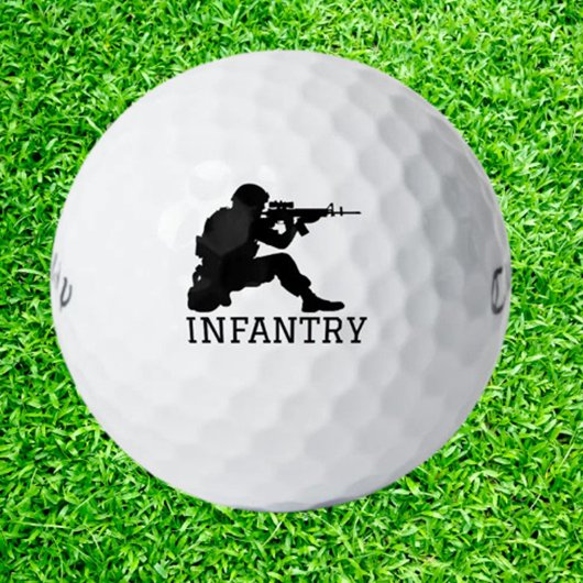 Infantry Military Golf Gifts! Golfballen