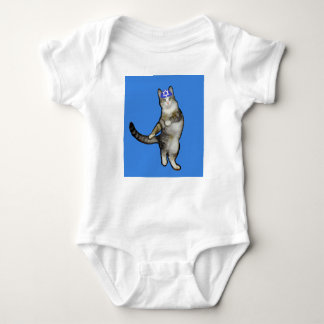 Infants Chanukkah Gift Creeper Danskat Kippah Romper