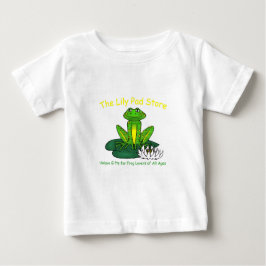 Infant's Frog on a Lily Pad White T-Shirt
