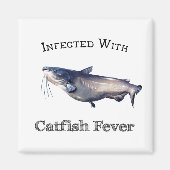 Infectie met katviskoorts magneet (Voorkant)