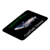 Infectie met katviskoorts magneet (Linkerzijde)