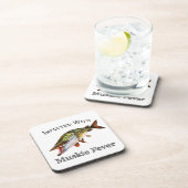 Infectie met muskietkoorts bier onderzetter (Rechterzijde)