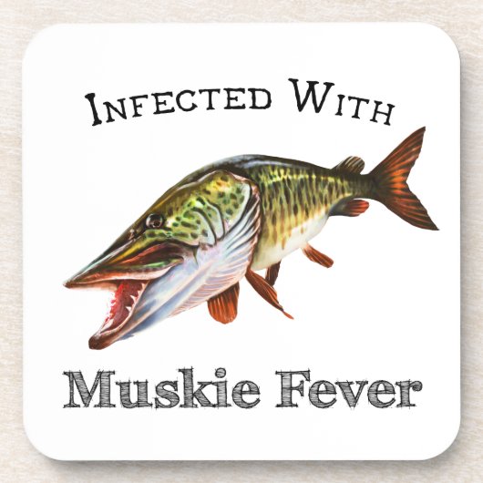 Infectie met muskietkoorts bier onderzetter (Voorkant)