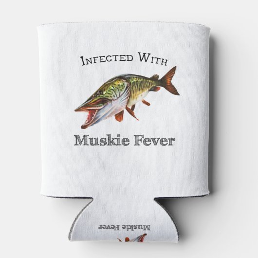 Infectie met muskietkoorts blikjeskoeler (Achterkant)