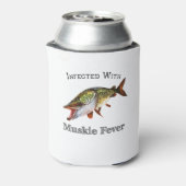 Infectie met muskietkoorts blikjeskoeler (Blikje Achterkant)