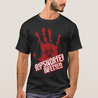 Infectie met ripsnorter t-shirt