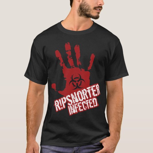 Infectie met ripsnorter t-shirt (Voorkant)