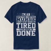 Infectiebestrijding Verpleegster Kleding Grappig G T-shirt (Design voorkant)