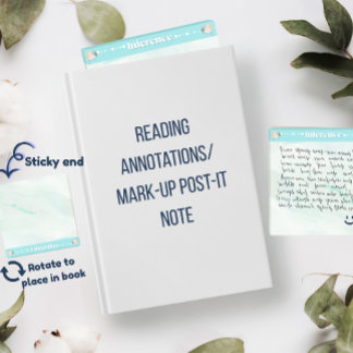 Inference Acrylic Reading Annotation Note