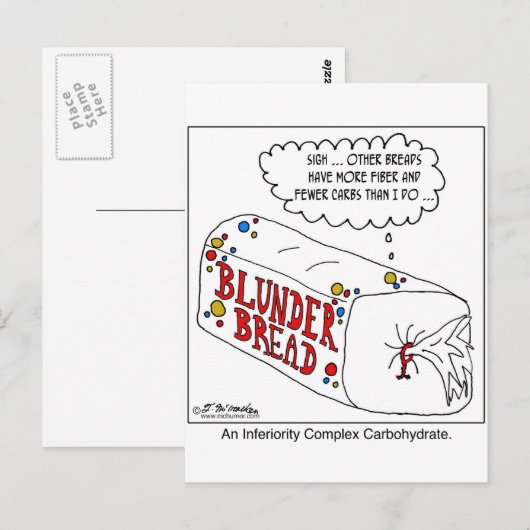 Inferieure Complex Carbohydraat Briefkaart (Voorkant / Achterkant)