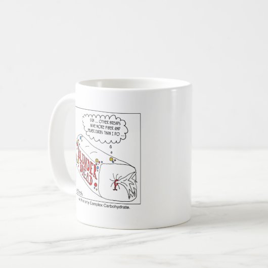 Inferieure Complex Carbohydraat Koffiemok (Voorkant links)