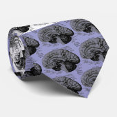 Inferior Berzerko Gyrus - Lavender Blue White Stropdas (Opgerold)