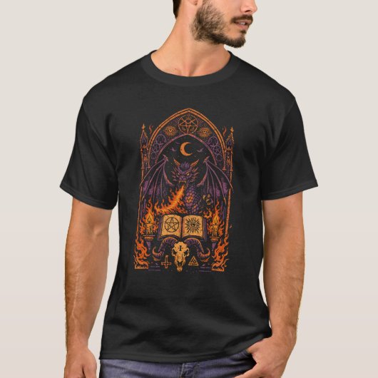 Infernaal Grimoire T-shirt (Voorkant)