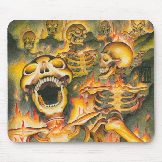 Infernaal Legion Muismat (Voorkant)