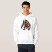 Infernaal monster hoodie (Voorkant volledig)