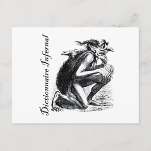 Infernaal woordenboek - imp ziet er een beetje ner briefkaart