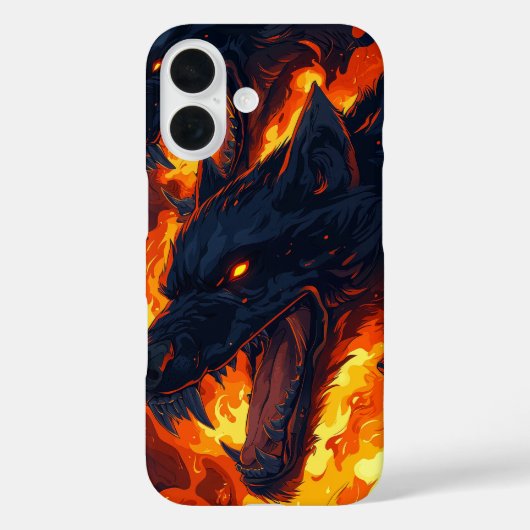 Infernal Dragon Flame Telefoonhoesje Case-Mate iPhone Case (Achterkant)