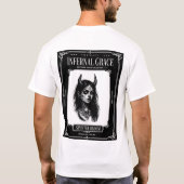 Infernal Grace Sinister Bloom T-shirt (Achterkant)