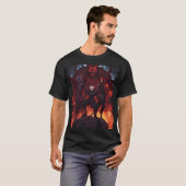 Infernal Horde: Vijf demonen ontketend T-shirt (Voorkant volledig)