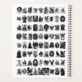 Infernal Icons De Gotische Goetia Collectie Planner (Achterkant)