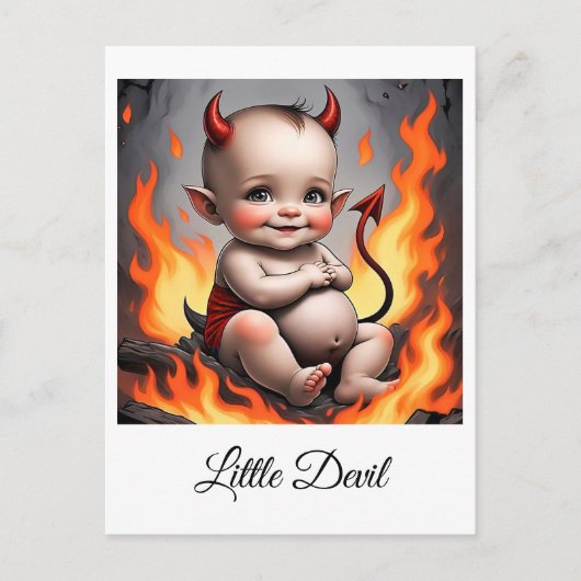 "INFERNAL INNOCENCE" BRIEFKAART (Voorkant)