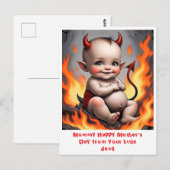 "INFERNAL INNOCENCE" BRIEFKAART (Voorkant / Achterkant)