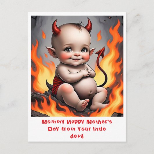 "INFERNAL INNOCENCE" BRIEFKAART (Voorkant)