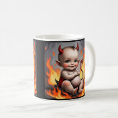 "INFERNAL INNOCENCE" KOFFIEMOK (Voorkant rechts)