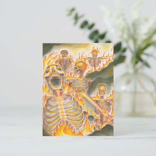 Infernal Legions Curio Briefkaart (Staand voorkant)