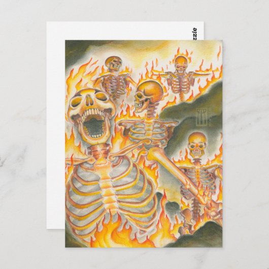 Infernal Legions Curio Briefkaart (Voorkant / Achterkant)