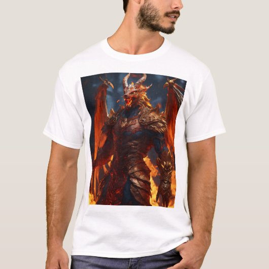 Infernal Phoenix van Emberveil T-shirt (Voorkant)